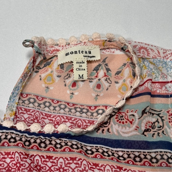 Monteau Multicolor Patterned Dress - Picture 2 of 4